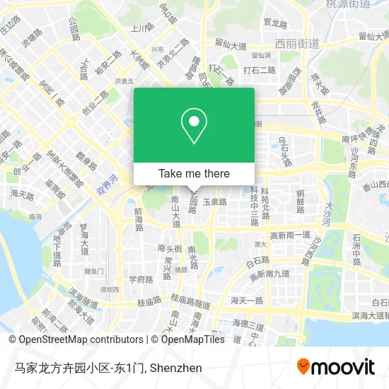 马家龙方卉园小区-东1门 map