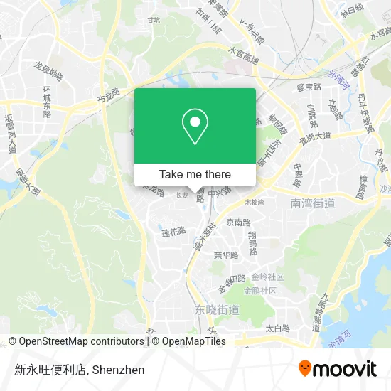 新永旺便利店 map