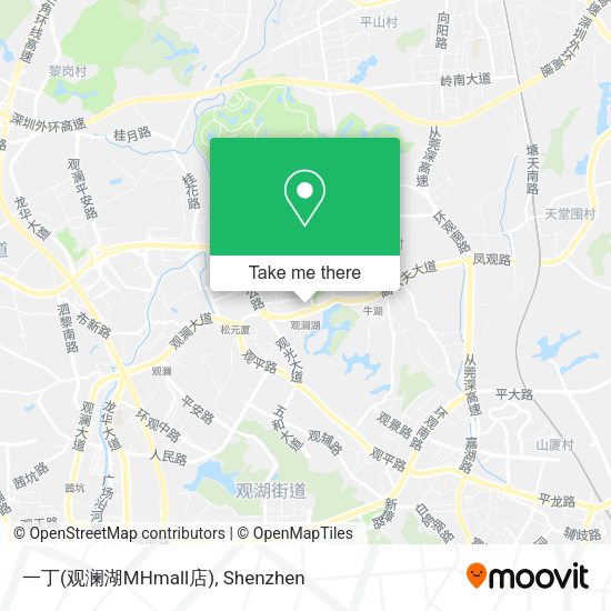 一丁(观澜湖MHmall店) map