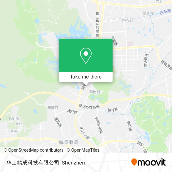 华士精成科技有限公司 map