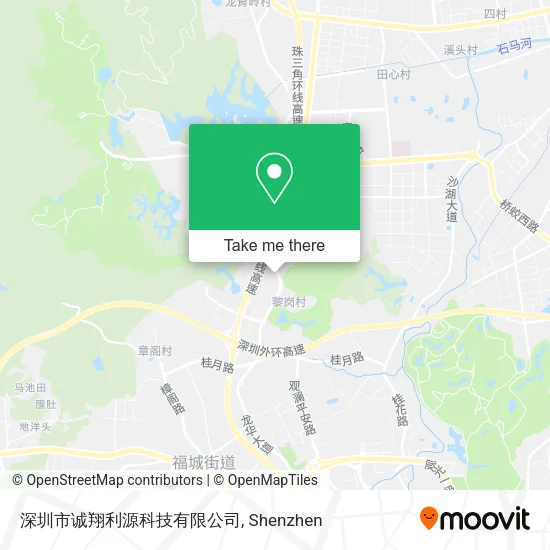 深圳市诚翔利源科技有限公司 map