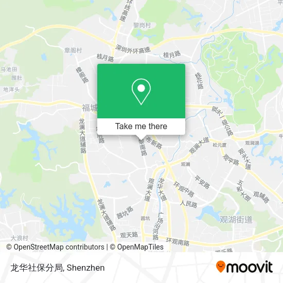 龙华社保分局 map