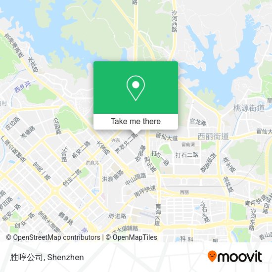 胜哼公司 map