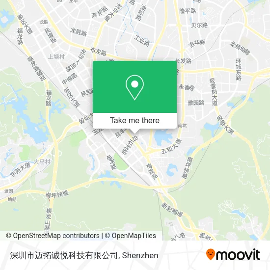 深圳市迈拓诚悦科技有限公司 map