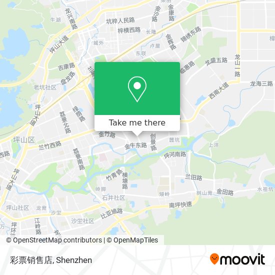 彩票销售店 map