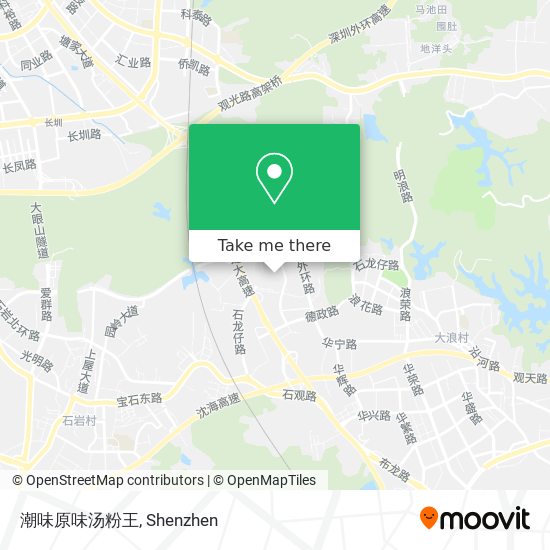 潮味原味汤粉王 map
