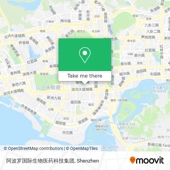 阿波罗国际生物医药科技集团 map
