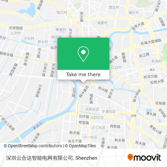 深圳云合达智能电网有限公司 map