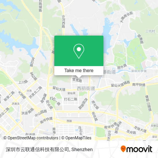 深圳市云联通信科技有限公司 map