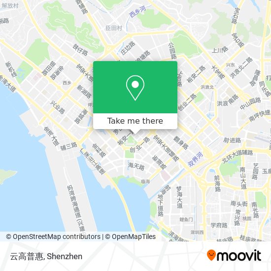 云高普惠 map