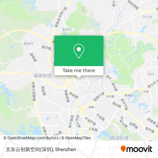 京东云创新空间(深圳) map