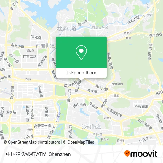 中国建设银行ATM map