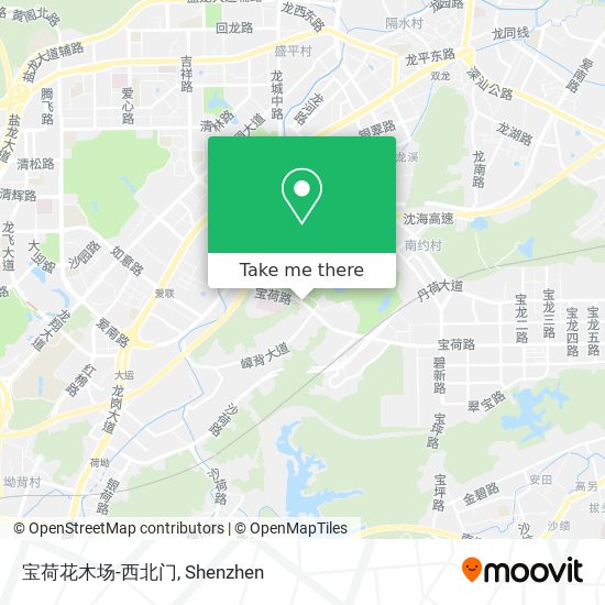 宝荷花木场-西北门 map