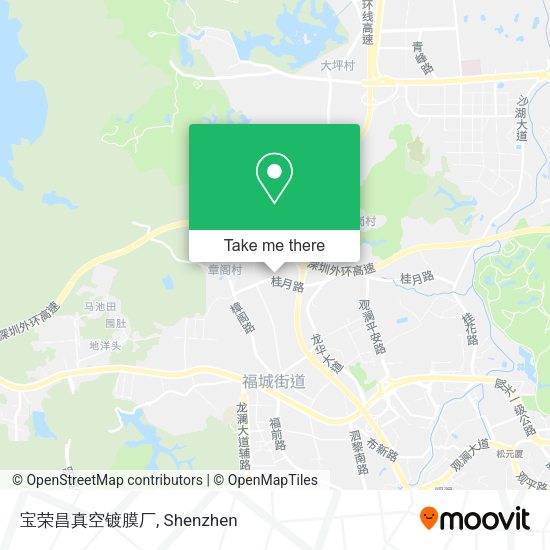 宝荣昌真空镀膜厂 map