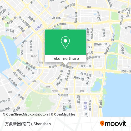 万象新园(南门) map