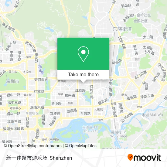 新一佳超市游乐场 map