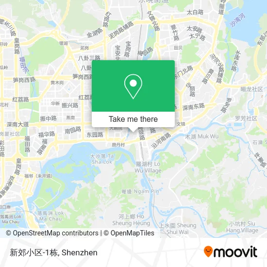 新郊小区-1栋 map
