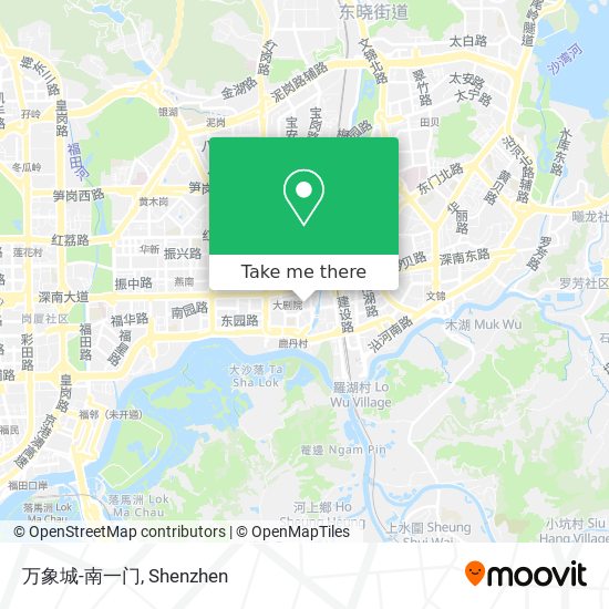 万象城-南一门 map