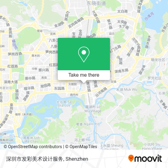 深圳市发彩美术设计服务 map