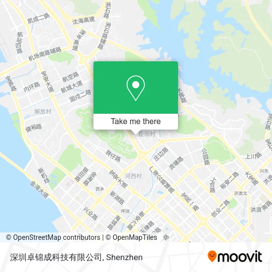 深圳卓锦成科技有限公司 map