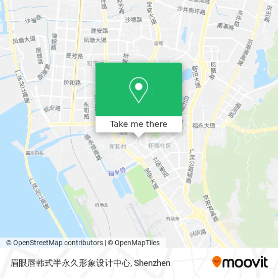 眉眼唇韩式半永久形象设计中心 map