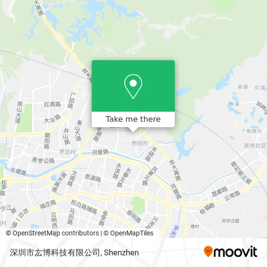 深圳市厷博科技有限公司 map