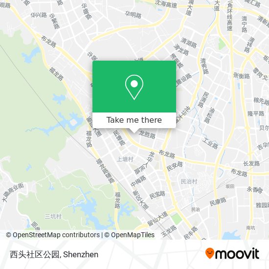 西头社区公园 map