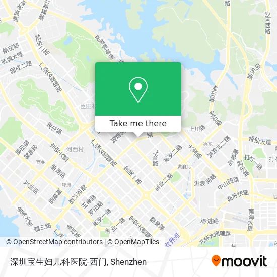 深圳宝生妇儿科医院-西门 map