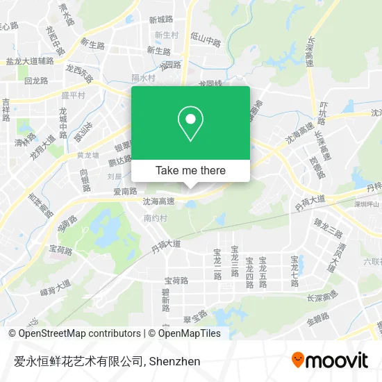 爱永恒鲜花艺术有限公司 map