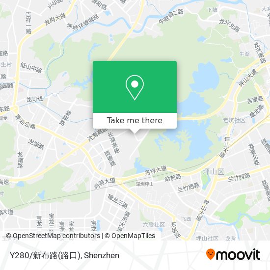 Y280/新布路(路口) map