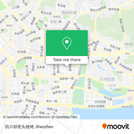 四川胡老头烧烤 map