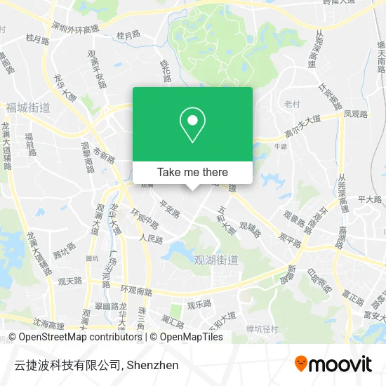 云捷波科技有限公司 map