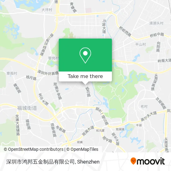 深圳市鸿邦五金制品有限公司 map