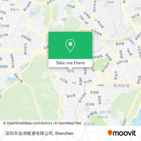 深圳市金润银通有限公司 map