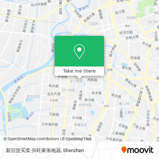新旧货买卖  兴旺家俬电器 map