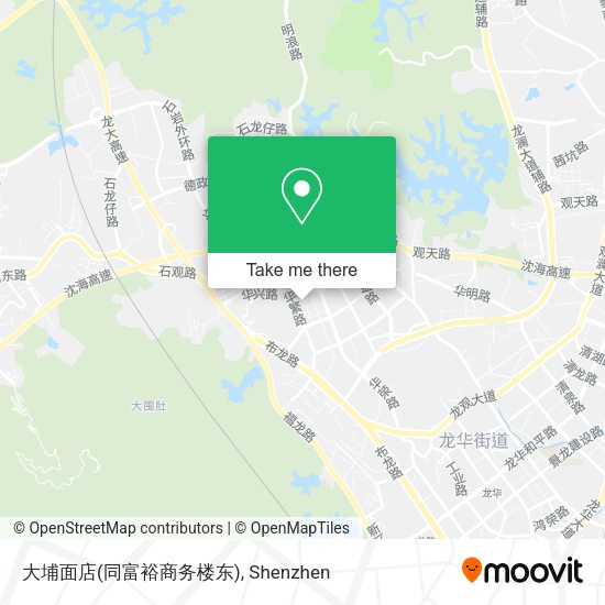 大埔面店(同富裕商务楼东) map