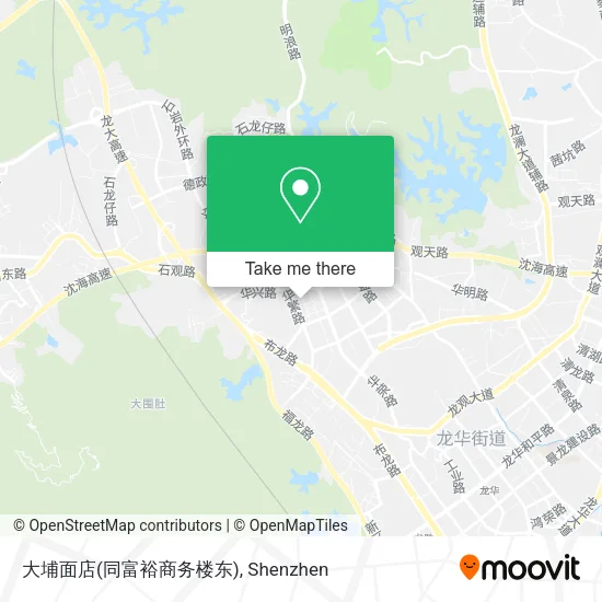 大埔面店(同富裕商务楼东) map