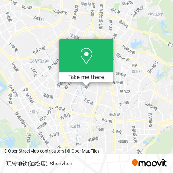玩转地铁(油松店) map