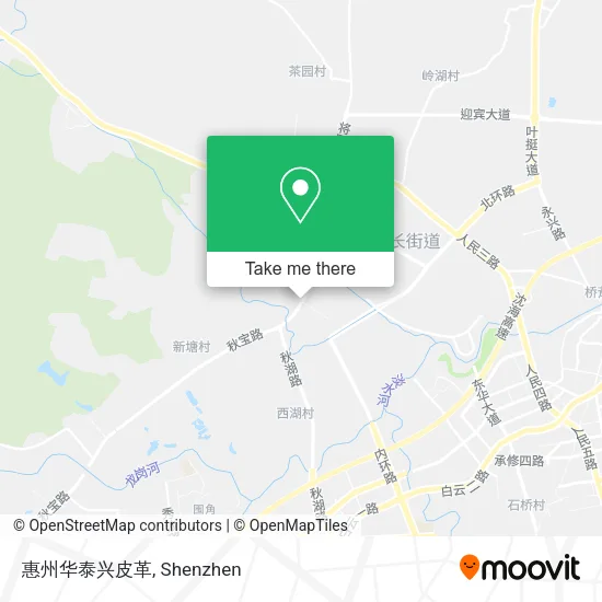 惠州华泰兴皮革 map