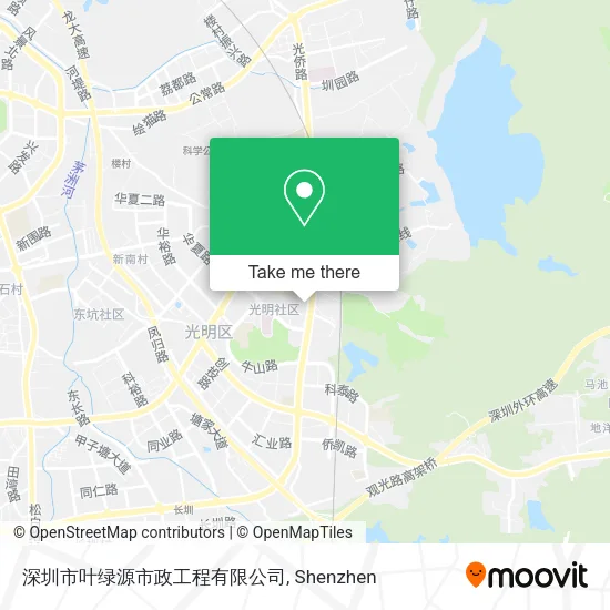 深圳市叶绿源市政工程有限公司 map