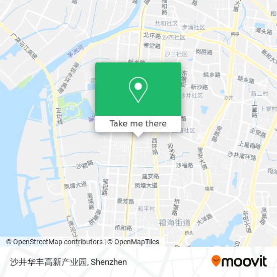 沙井华丰高新产业园 map