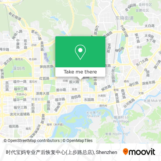 时代宝妈专业产后恢复中心(上步路总店) map