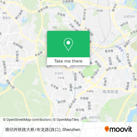 塘径跨铁路大桥/布龙路(路口) map