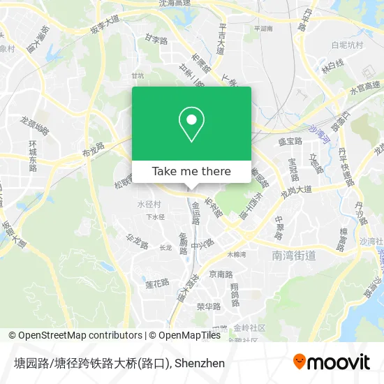 塘园路/塘径跨铁路大桥(路口) map