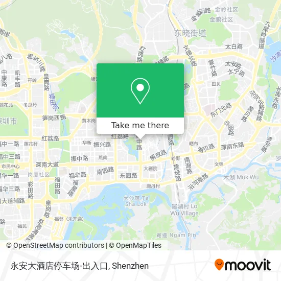 永安大酒店停车场-出入口 map