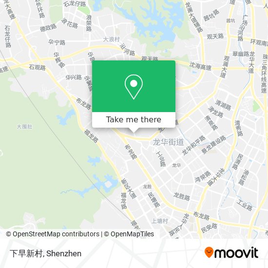 下早新村 map