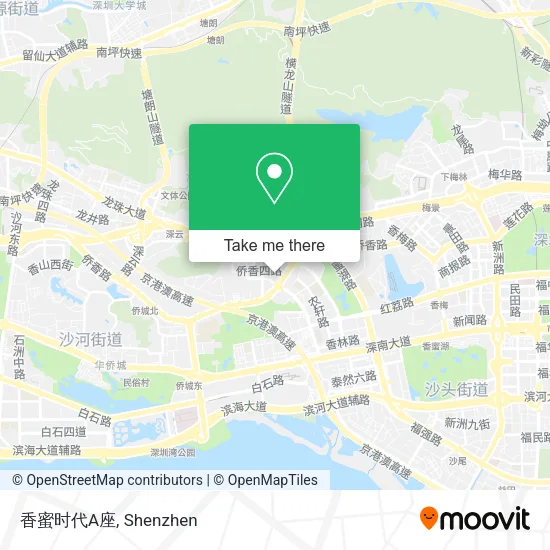 香蜜时代A座 map