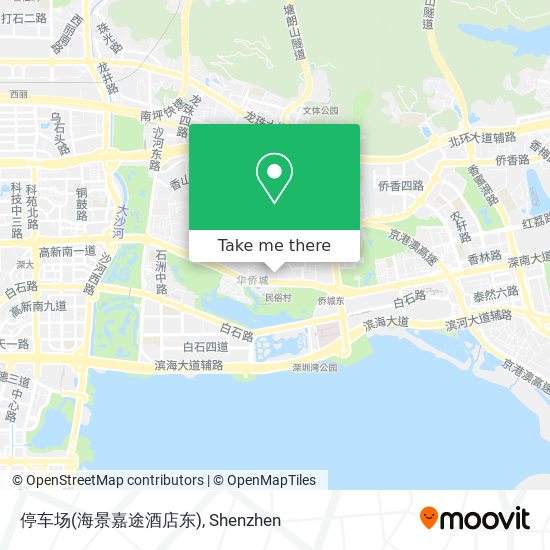 停车场(海景嘉途酒店东) map