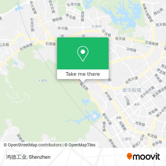 鸿德工业 map