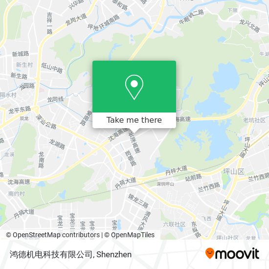 鸿德机电科技有限公司 map